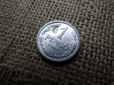 1 pengő 1944 , Magyarország címer    ellenjeggyel 