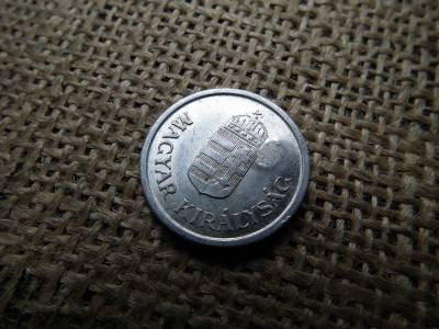 1 pengő 1944 , Magyarország címer    ellenjeggyel 