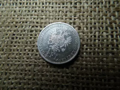 Ferenc József ezüst 1/4 florin 1861 A 