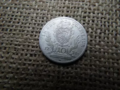 Ezüst 10 krajcár 1776 , kreuzers , Maximilian III Joseph 