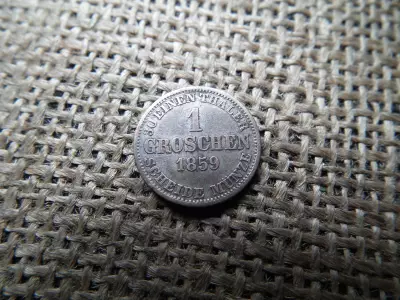 Ezüst 1 groschen 1859 , 	Braunschweigi Hercegség 