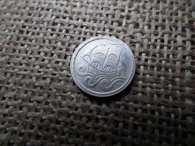 Ezüst 1/2 gulden 1923 , 	Danzig szabadváros ( Danzig városa , Lengyel Államok )