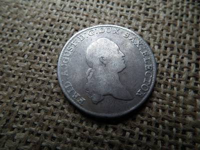 Szász , ezüst 2/3 tallér 1774 , thaler , Frederick August III