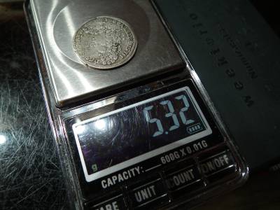 Ezüst 1/6 tallér 1693 , Thaler - Albert III , 	Szász-Coburgi Hercegség ( Német Államok ) , ritka 