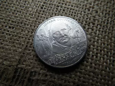 Németország 10 euro 2014 A , Nikkel ! euró Johann Gottfried Schadow