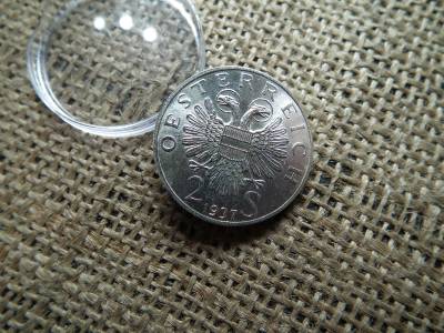 Ausztria , 2 schilling 1937 , St. Karl Church