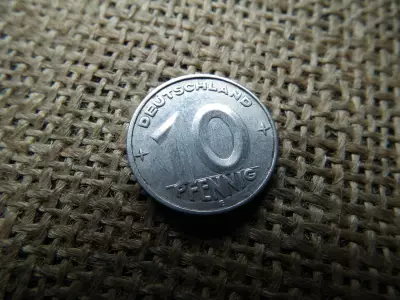 Németország 10 pfennig 1950 E 