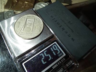 BUDAPEST EMLÉKÉREM 1973 , EZÜST ,  PP 