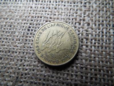 25 Francs 1975 CFA , frank 