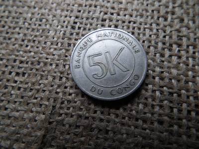 Kongó 5 makuta 1967 , congo 