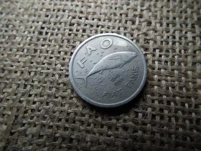 Horvátország 2 kune 1995 FAO , kuna 