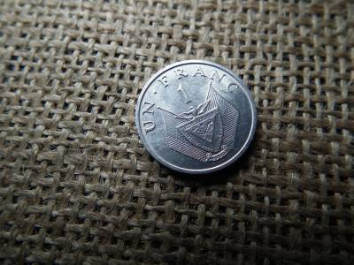 Ruanda 1 franc 1974 , frank 