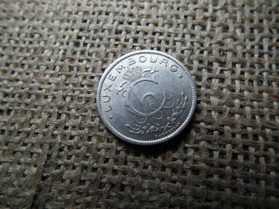 Luxemburg 1 franc 1935 , frank 