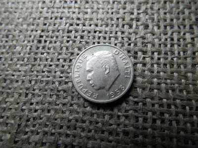 Haiti 5 centimes 1958 