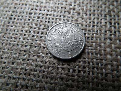 Haiti 5 centimes 1958 