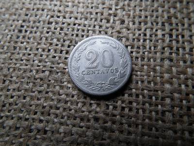 Argentína 20 centavos 1897 