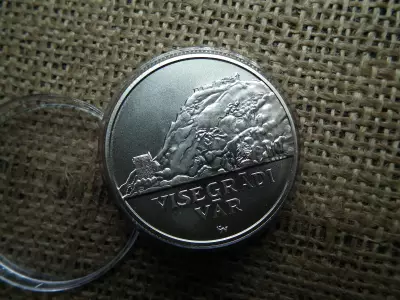 Ezüst 5000 forint 2004 BU , Visegrádi Vár 