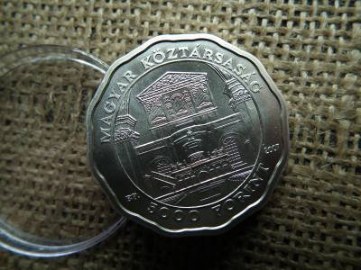 Ezüst 5000 forint 2007 BU , Debreceni Református Nagytemplom 