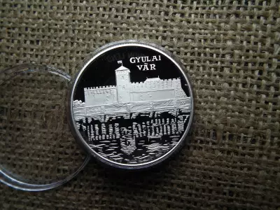 Ezüst 5000 forint 2007 PP ,  Gyulai Vár 