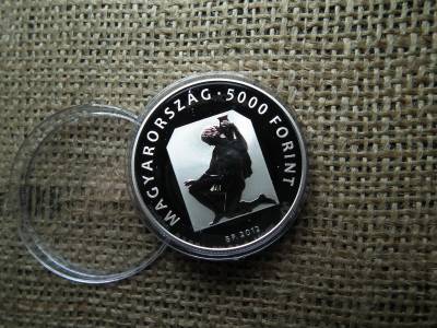 Ezüst 5000 forint 2012 PP , Reményi József 
