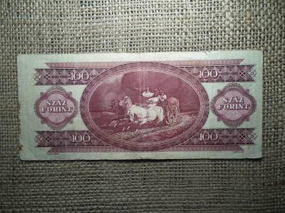 100 forint 1949 , Rákosi címeres , ritkább  , nyomdahibás , vágáshibás , eltolódott 