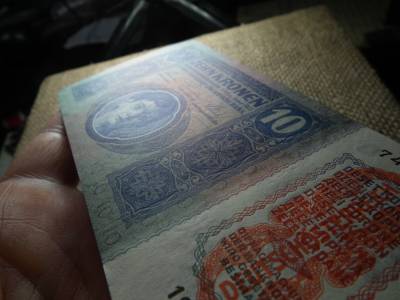 10 korona 1915 DÖ , extra 