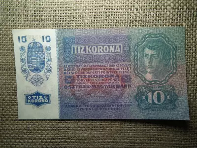 10 korona 1915 DÖ , extra 