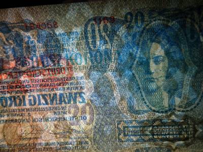 20 korona 1913 DÖ , extra 