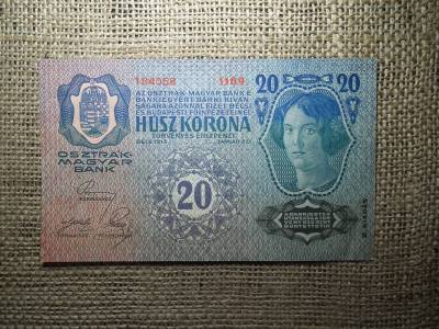 20 korona 1913 DÖ , extra 