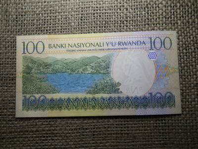 Ruanda 100 francs 2003 , UNC , C1