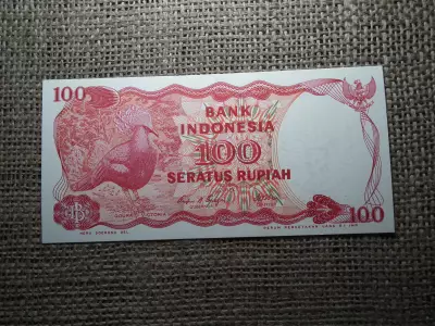 Indonézia 100 rupiah 1984 , UNC , C1