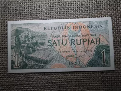 Indonézia 1 rupiah 1961 , UNC ,C1