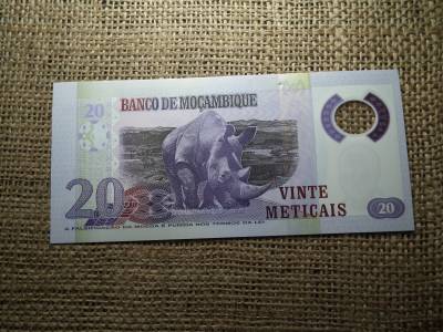 Mozambik 20 meticais 2011 UNC , C1