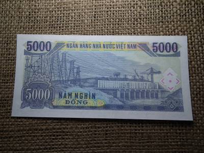 Vietnam  5000 dong 1991 UNC , C1