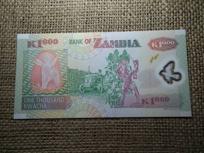 Zambia 1000 kwacha 2011 UNC , C1