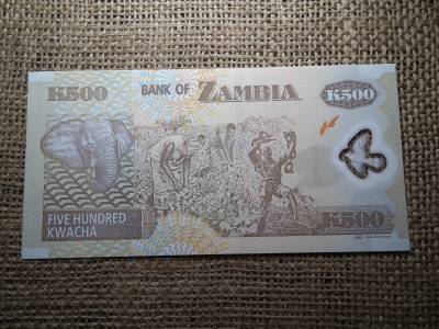 Zambia 500 kwacha 2011 UNC , C1
