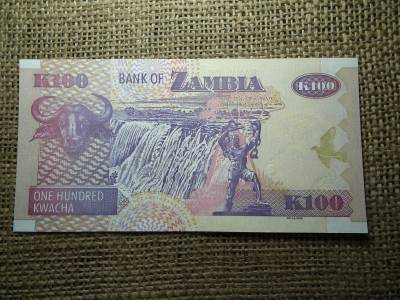 Zambia 100 kwacha 2008 UNC , C1