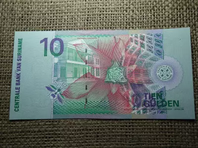 Suriname 10 gulden 2000 , UNC , C1