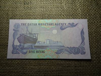 Katar 1 riyal 1985 , UNC , C1