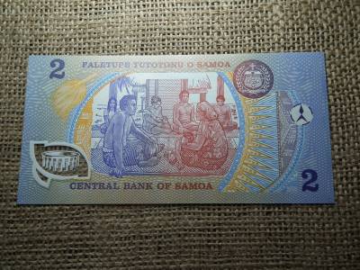 Szamoa 2 tala 1990 AAA , UNC , C1