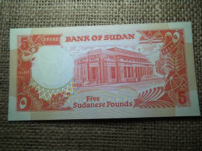 Szudán 5 pound 1991 UNC , pounds , C1