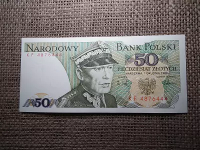 Lengyelország 50 zlotych 1988 , UNC , C1
