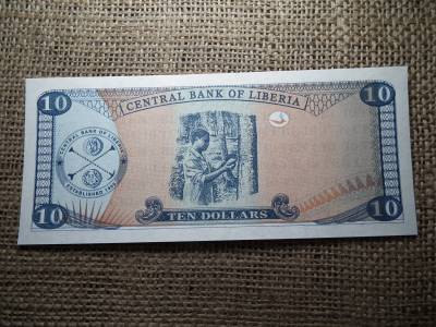 Libéria 10 dollars 2011 , dollár , UNC , C1 