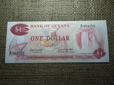 Guyana 1 dollar 1991 , dollár , unc , C1