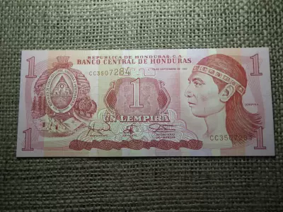 Honduras 1 lempira 1997 , UNC , C1