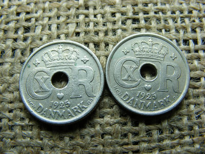 10 öre 1925, pár, egyik vastagabb/nehezebb