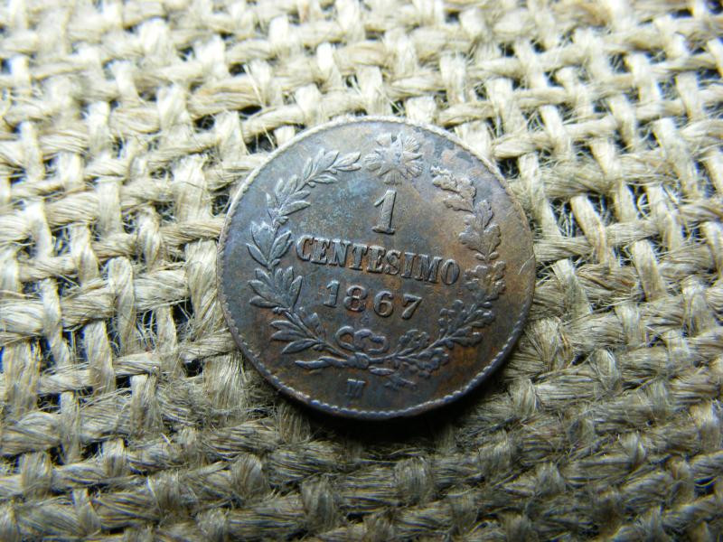 1 Centesimo, 1867, Olasz Királyság