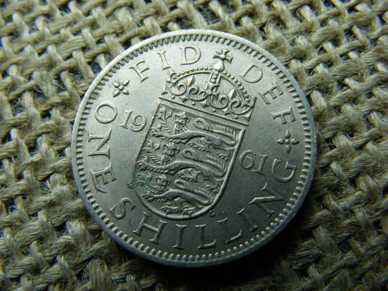 1 Shilling, 1961, Nagy-Britannia