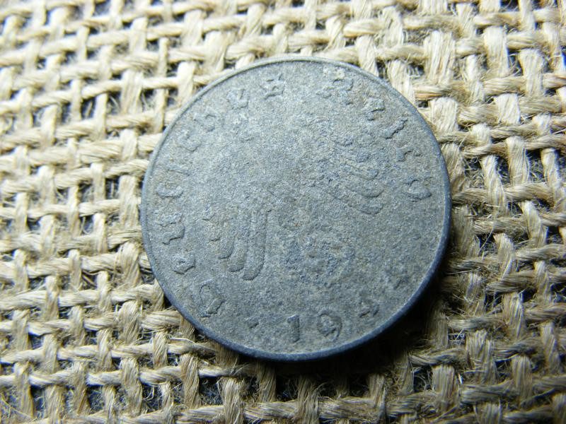 Birodalmi 10 pfennig, 1944, d