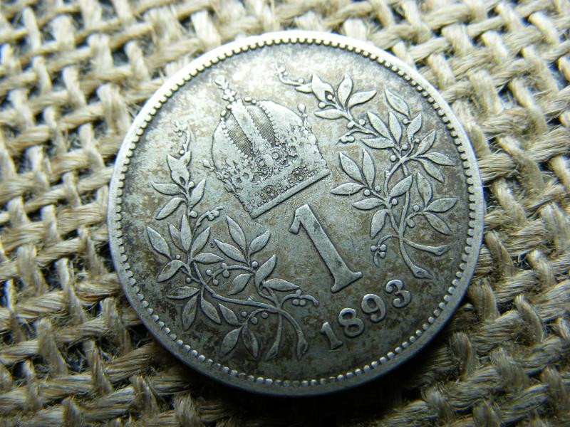 Ezüst 1 korona, 1893, Corona